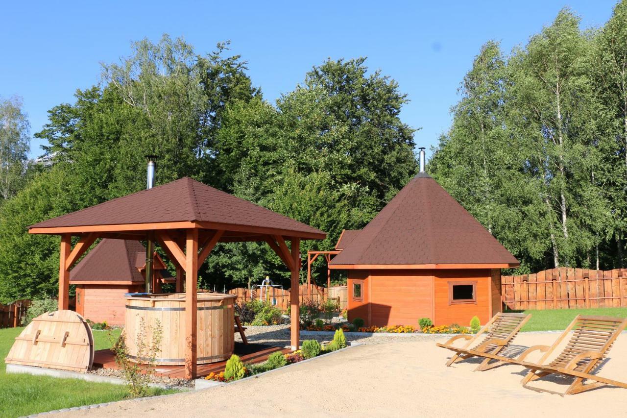 Siedlisko Carownica Family & Wellness Villa Lechów Exterior foto